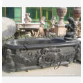 Latest product contemporary best black marble bathtub with naked female